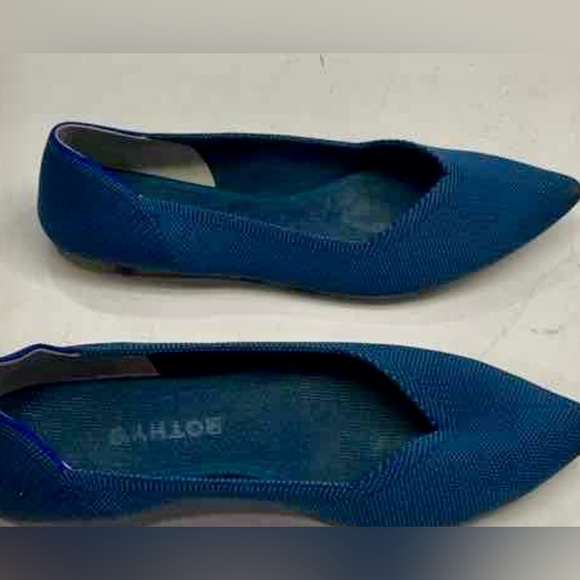 Rothy’s The Point Navy Blue Shoes SZ 8.5 - Picture 4 of 11